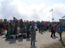Cerimonia a Cima Grappa