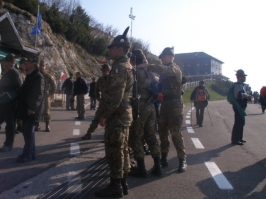 Cerimonia a Cima Grappa