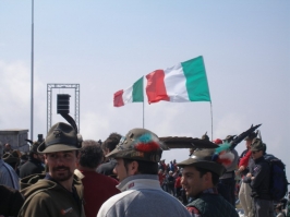 Cerimonia a Cima Grappa
