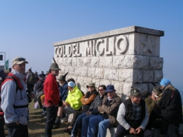 Cerimonia a Cima Grappa