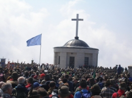 Cerimonia a Cima Grappa