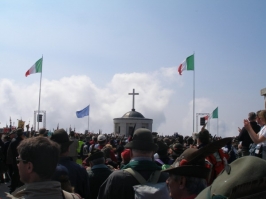 Cerimonia a Cima Grappa