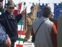 Cerimonia a Cima Grappa