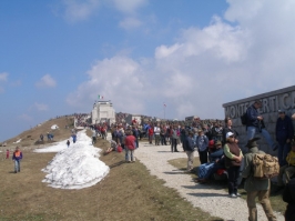 Cerimonia a Cima Grappa