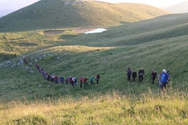 16 luglio camminata al chiar di luna