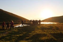 16 luglio camminata al chiar di luna