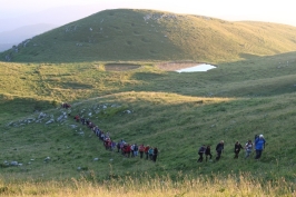 16 luglio camminata al chiar di luna