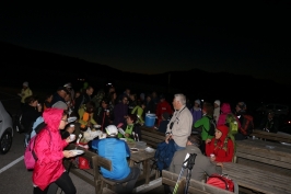 16 luglio camminata al chiar di luna