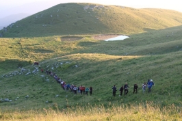 16 luglio camminata al chiar di luna