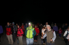 16 luglio camminata al chiar di luna