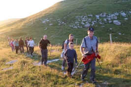 16 luglio camminata al chiar di luna