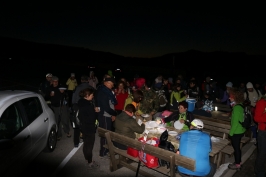 16 luglio camminata al chiar di luna