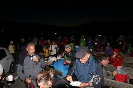 16 luglio camminata al chiar di luna