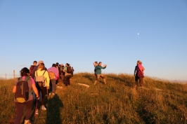 16 luglio camminata al chiar di luna