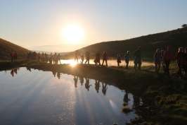 16 luglio camminata al chiar di luna