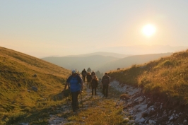 16 luglio camminata al chiar di luna