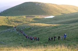 16 luglio camminata al chiar di luna