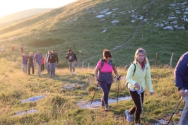 16 luglio camminata al chiar di luna