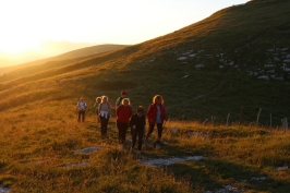 16 luglio camminata al chiar di luna