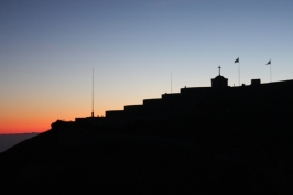 26 dicembre 2015 camminata in Grappa al tramonto e ricognizione Carlo