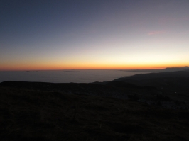 26 dicembre 2015 camminata in Grappa al tramonto e ricognizione Carlo