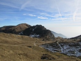 Camminata al Tramonto in Grappa e ricognizione di Carlo e Barbara