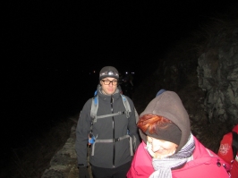 Camminata al Tramonto in Grappa e ricognizione di Carlo e Barbara