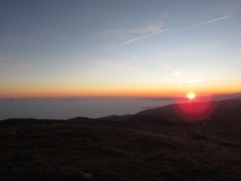 Camminata al Tramonto in Grappa e ricognizione di Carlo e Barbara