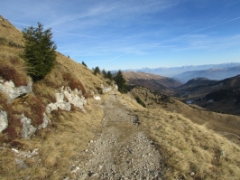 Camminata al Tramonto in Grappa e ricognizione di Carlo e Barbara