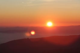 Camminata al Tramonto in Grappa e ricognizione di Carlo e Barbara