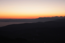 Camminata al Tramonto in Grappa e ricognizione di Carlo e Barbara