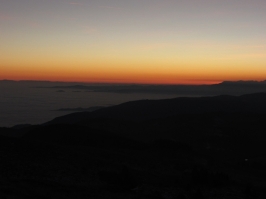 26 dicembre 2015 camminata in Grappa al tramonto e ricognizione Carlo