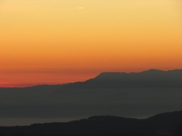 Camminata al Tramonto in Grappa e ricognizione di Carlo e Barbara