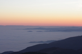 Camminata al Tramonto in Grappa e ricognizione di Carlo e Barbara