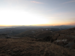 Camminata al Tramonto in Grappa e ricognizione di Carlo e Barbara