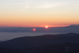 Camminata al Tramonto in Grappa e ricognizione di Carlo e Barbara