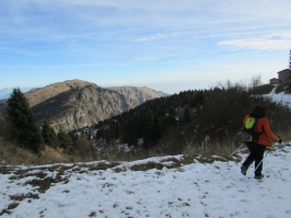 Camminata al Tramonto in Grappa e ricognizione di Carlo e Barbara