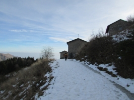 Camminata al Tramonto in Grappa e ricognizione di Carlo e Barbara