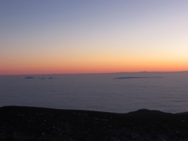 Camminata al Tramonto in Grappa e ricognizione di Carlo e Barbara