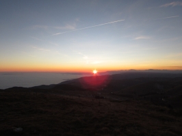 Camminata al Tramonto in Grappa e ricognizione di Carlo e Barbara