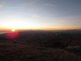 Camminata al Tramonto in Grappa e ricognizione di Carlo e Barbara