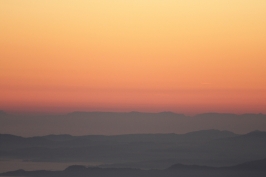 26 dicembre 2015 camminata in Grappa al tramonto e ricognizione Carlo