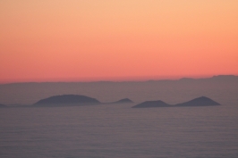 26 dicembre 2015 camminata in Grappa al tramonto e ricognizione Carlo