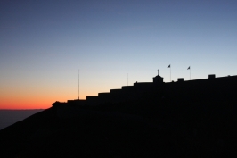 26 dicembre 2015 camminata in Grappa al tramonto e ricognizione Carlo