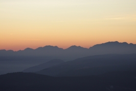 Camminata al Tramonto in Grappa e ricognizione di Carlo e Barbara