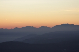 Camminata al Tramonto in Grappa e ricognizione di Carlo e Barbara