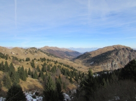 Camminata al Tramonto in Grappa e ricognizione di Carlo e Barbara