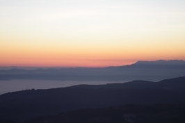 Camminata al Tramonto in Grappa e ricognizione di Carlo e Barbara