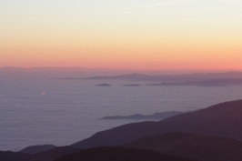 Camminata al Tramonto in Grappa e ricognizione di Carlo e Barbara