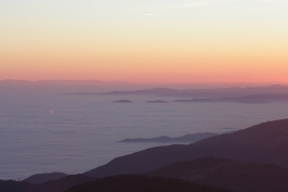 Camminata al Tramonto in Grappa e ricognizione di Carlo e Barbara